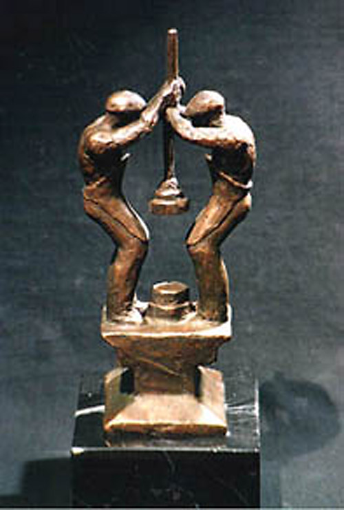 tfjacenor122m Trofeos bronce. Regallos empresa.