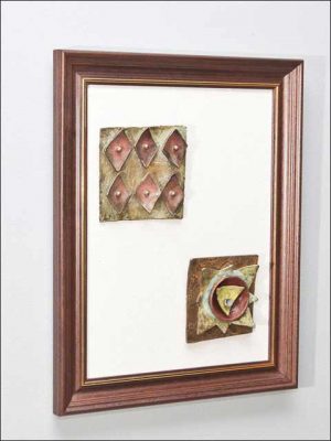 Figuras de bronce para colgar. Cuadro 15.