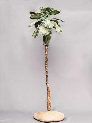 Esculturas de bronce. Palmera California.